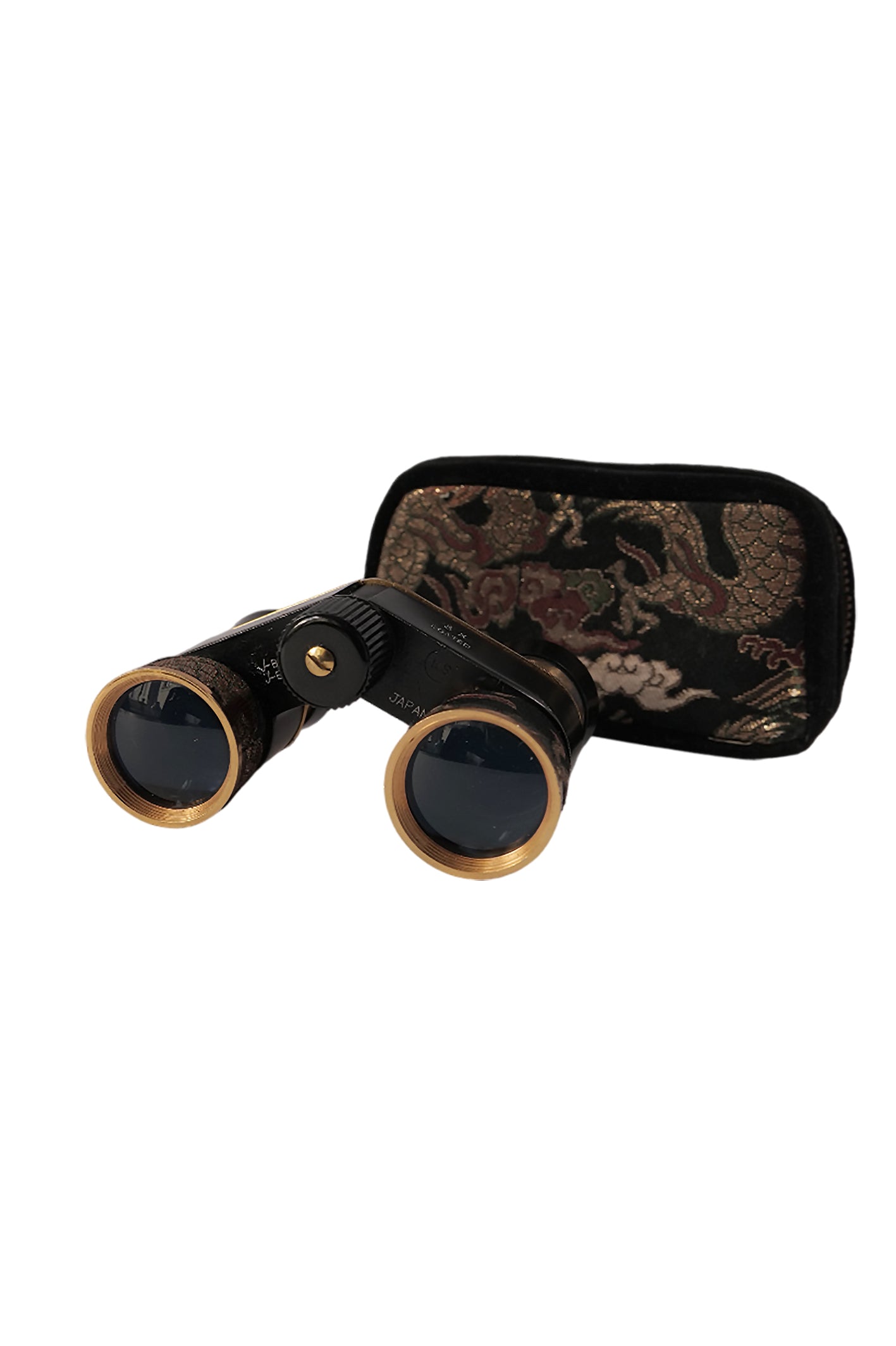 VINTAGE ASIAN OPERA GLASSES WITH CASE