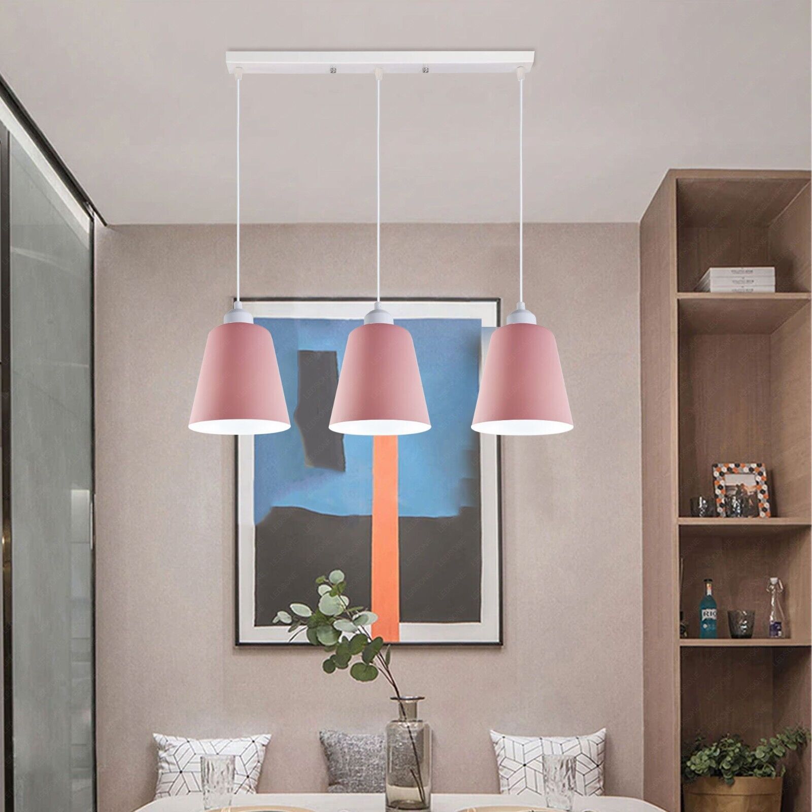 Easy-Fit Lampshade Only - E27 Modern Mug Pendant Shade ~2243-11
