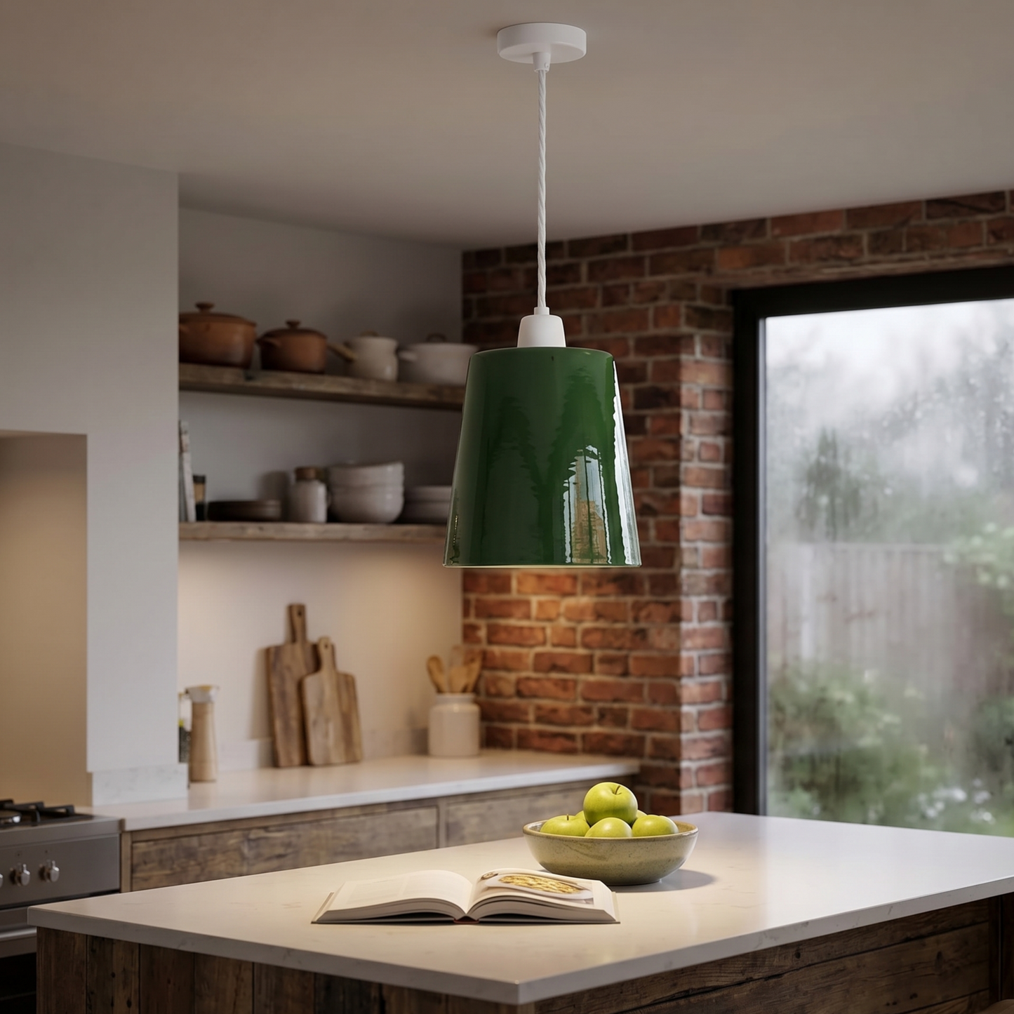 Easy-Fit Lampshade Only - E27 Modern Mug Pendant Shade ~2243-7