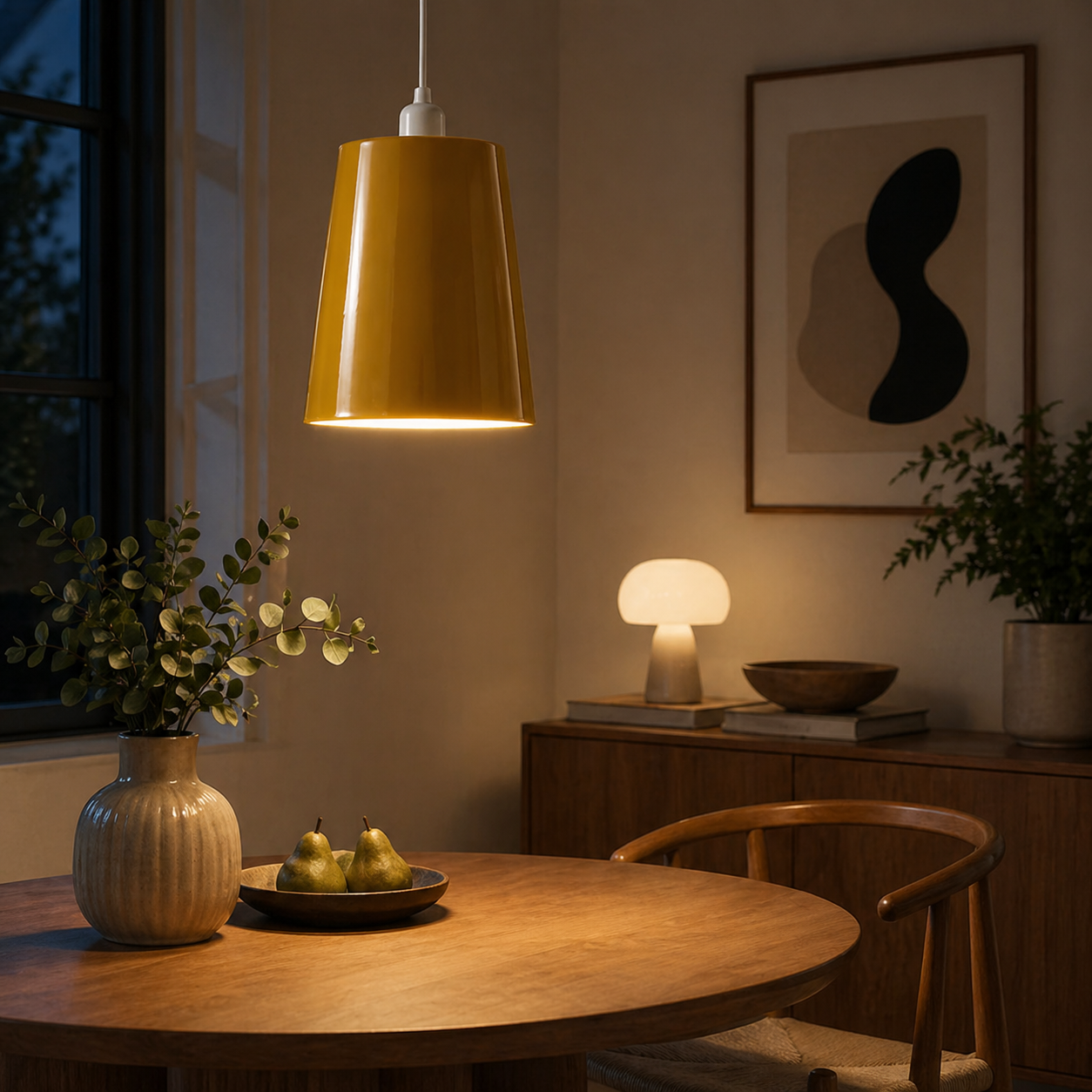 Easy-Fit Lampshade Only - E27 Modern Mug Pendant Shade ~2243-9