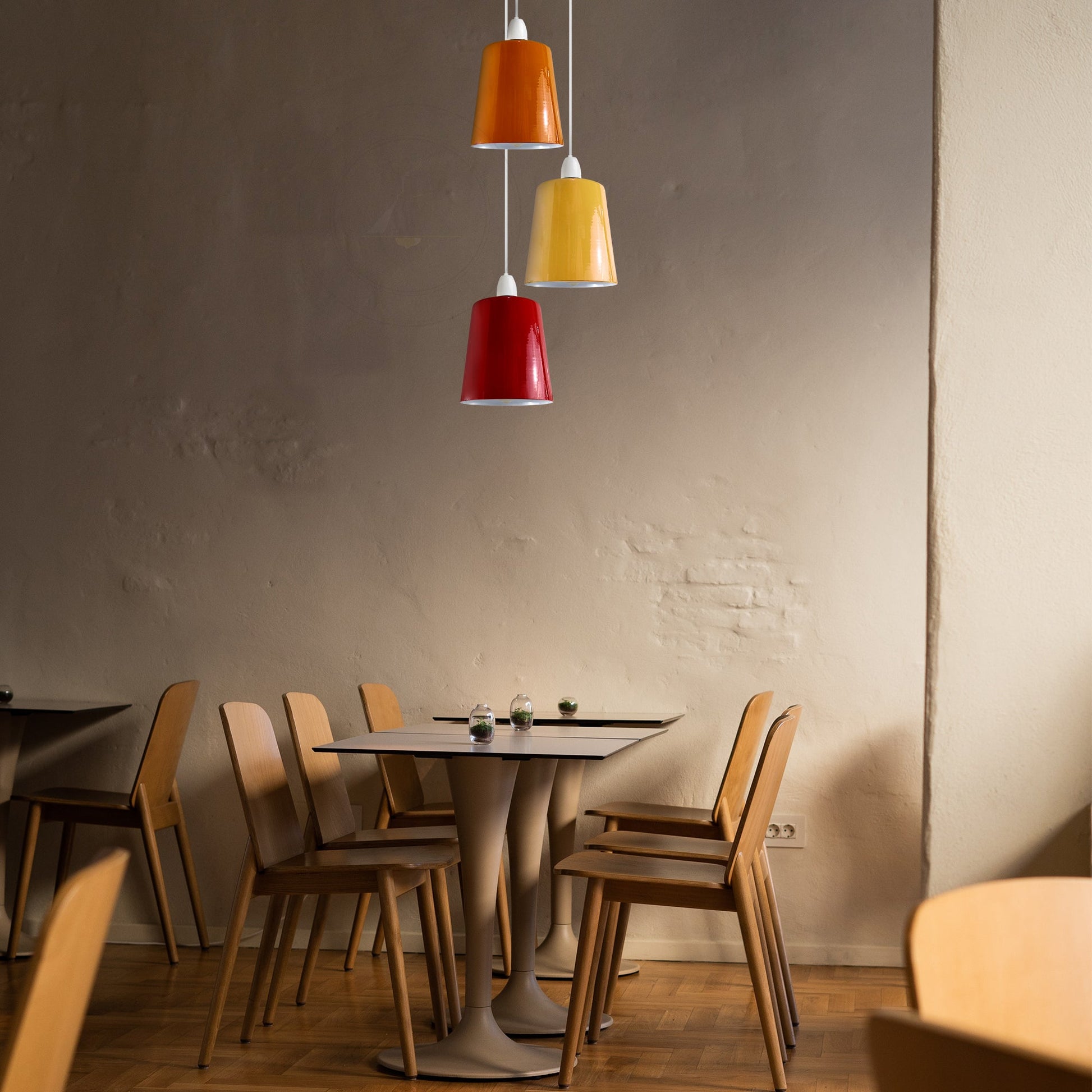 Easy-Fit Lampshade Only - E27 Modern Mug Pendant Shade ~2243-3