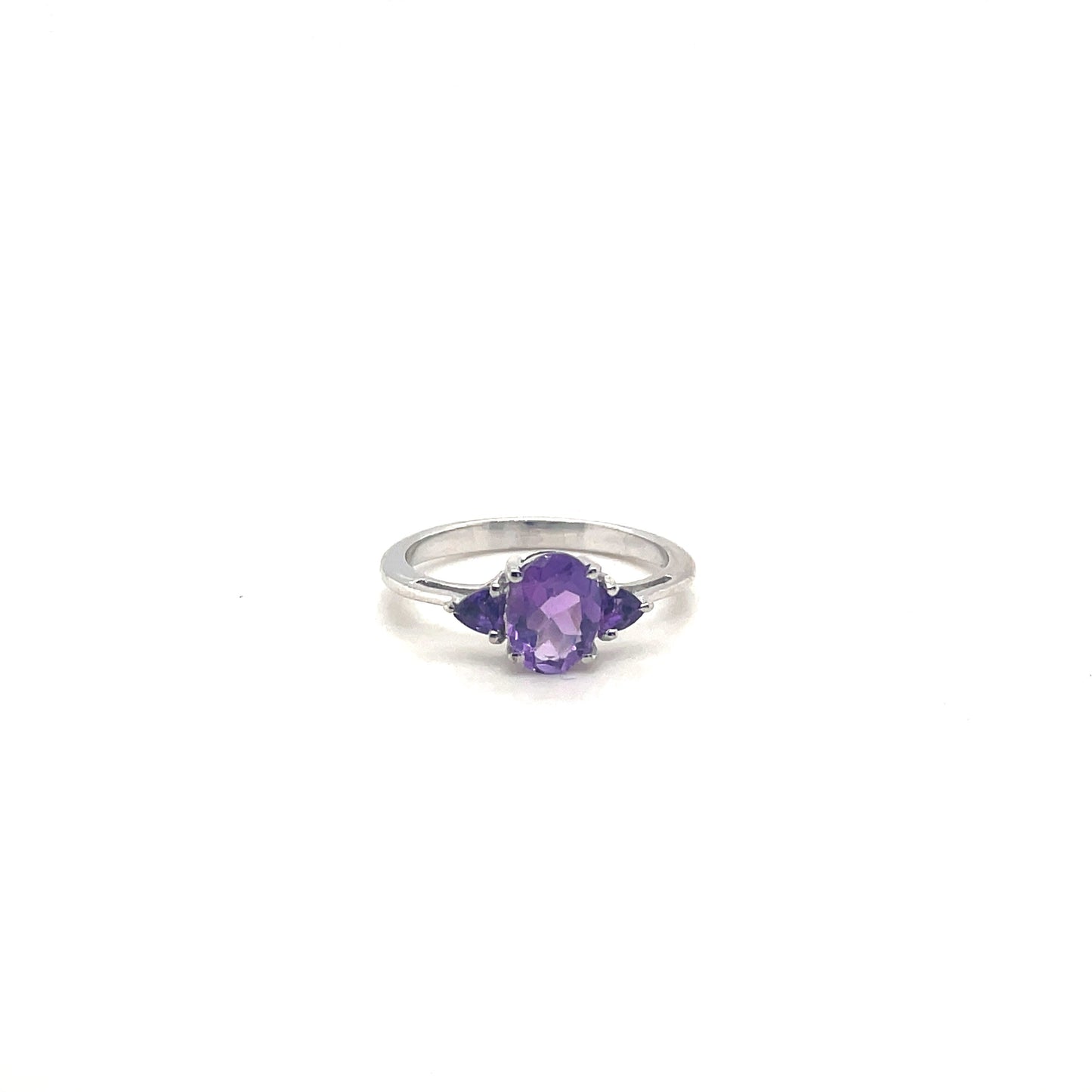 Garnet Ring in .925 Sterling Silver - KSR 16325
