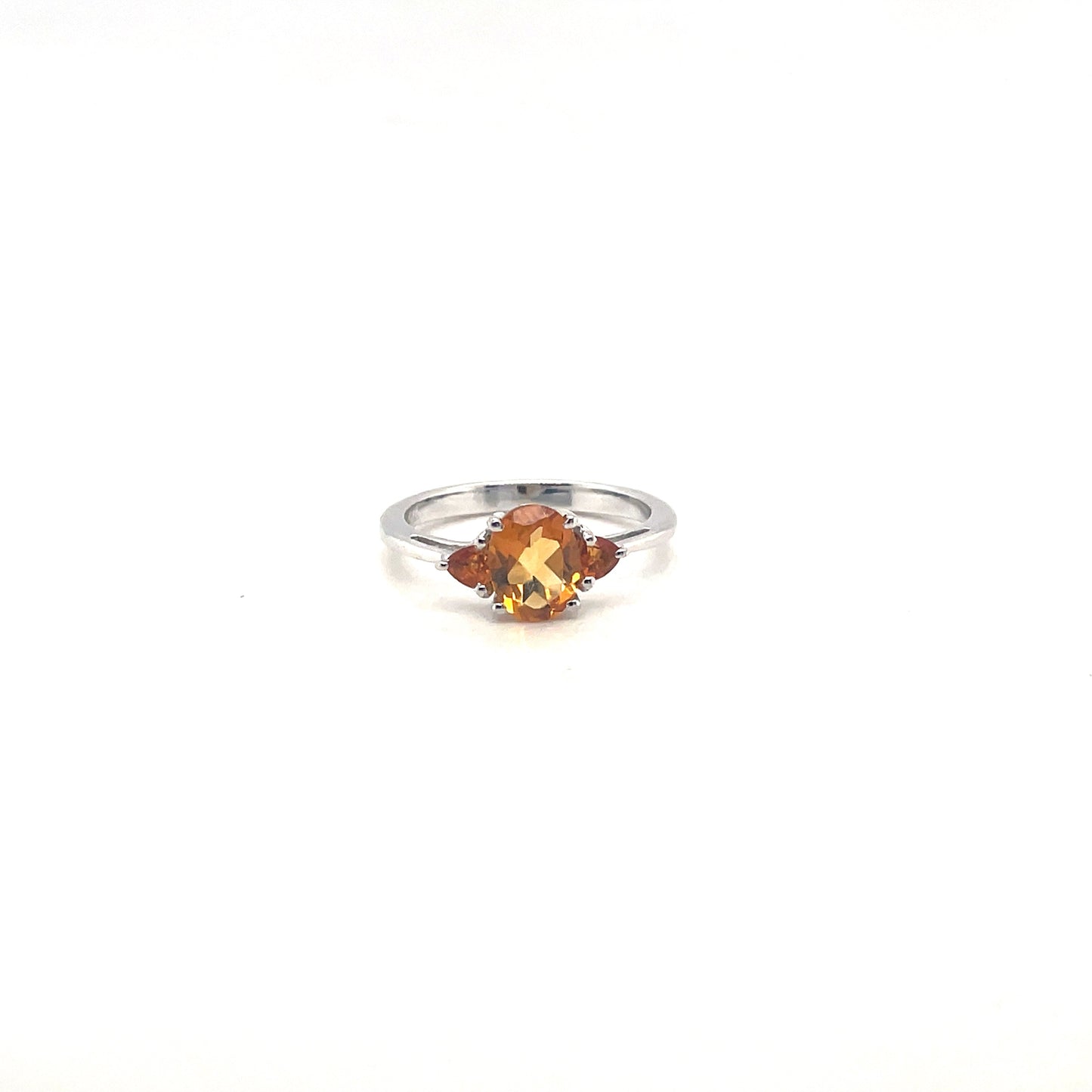 Garnet Ring in .925 Sterling Silver - KSR 16325